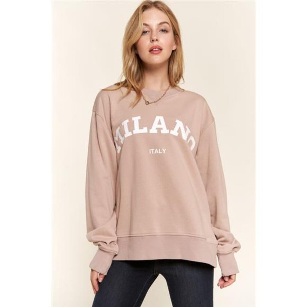 ✨NWT And The Why Washed Milano Pullover Sweatshirt‎